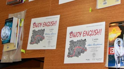 Enjoy English! Máme 1. a 3. místo