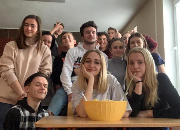 Jak jsme připravovali salát Olivier