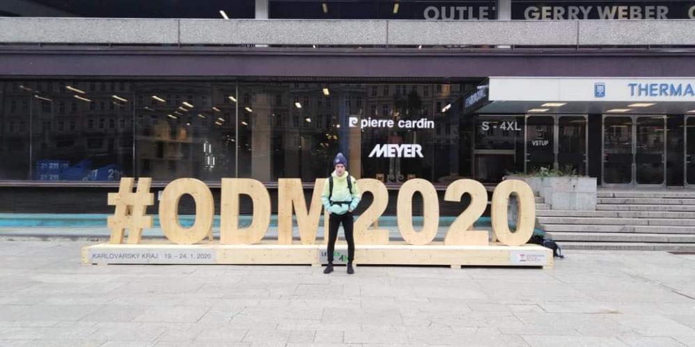 Adam jako "infopoint" na olympiádě