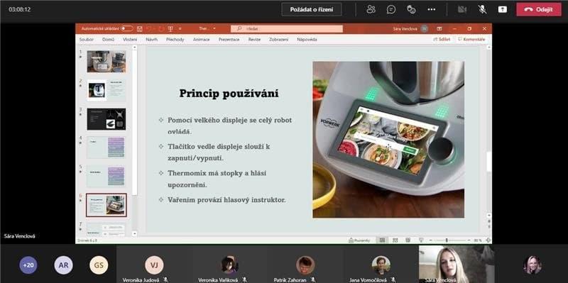 Studentské projekty (tentokrát online)