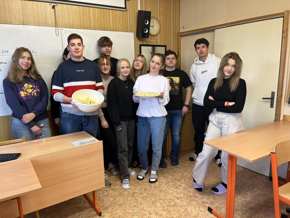 Ruský bramborový salát Olivier