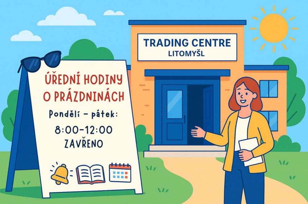 Úřední hodiny o letních prázdninách