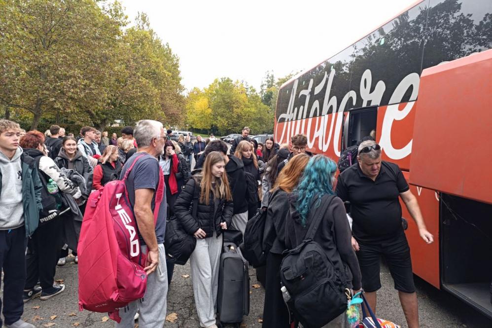 Naši studenti vyrazili do Anglie
