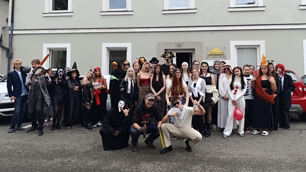 Halloween na Trading Centre: strašidelná atmosféra a dýňová polévka