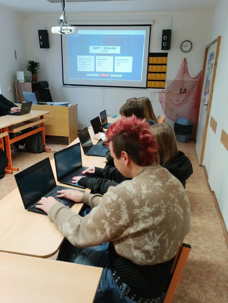 Naši studenti se zapojili do mezinárodní soutěže Best in English