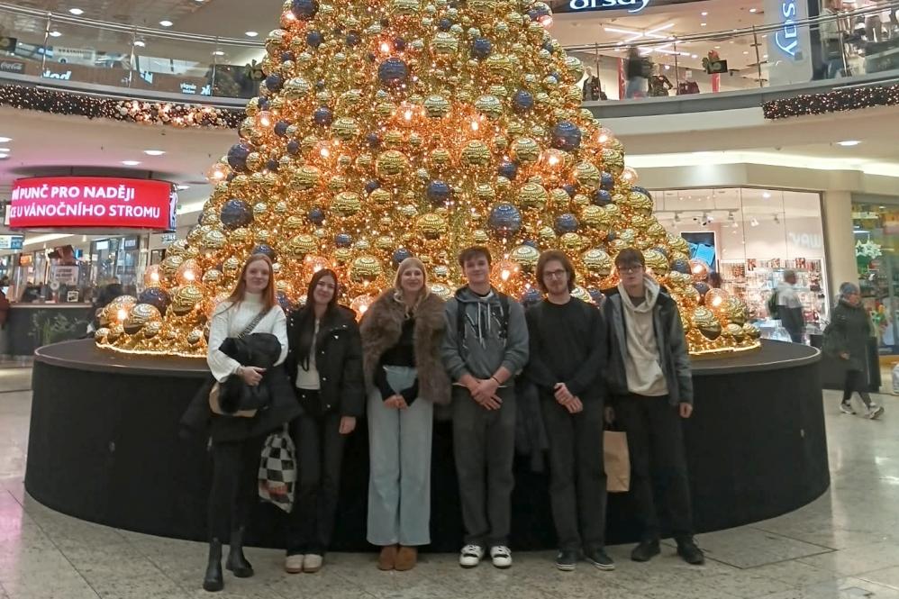 Předvánoční výlet třídy 4.B na brněnské vánoční trhy