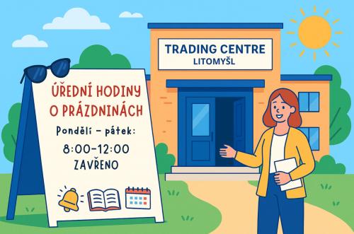 Úřední hodiny o letních prázdninách