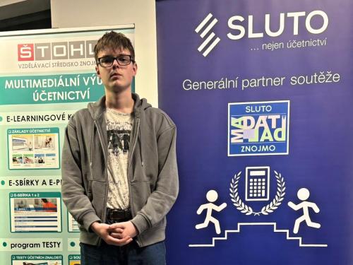 Náš student se zúčastnil celostátní soutěže v účetnictví