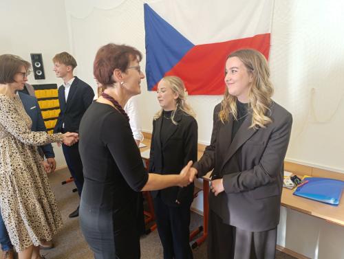 První den ústních maturit třídy 4.A