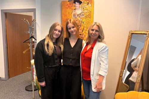 Anastasia Pysanko: úspěšné zakončení stáže ve Vídni
