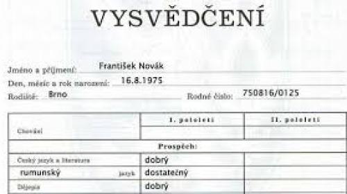 Žáci dostali vysvědčení za pololetí